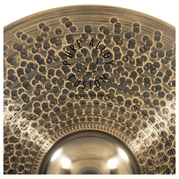 Meinl Pure Alloy Custom 20" Medium Thin Crash
