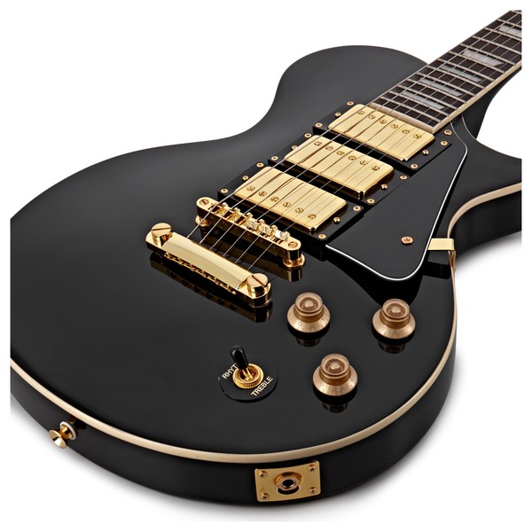 New Jersey Select Electric Guitar by Gear4music, Beautiful Black