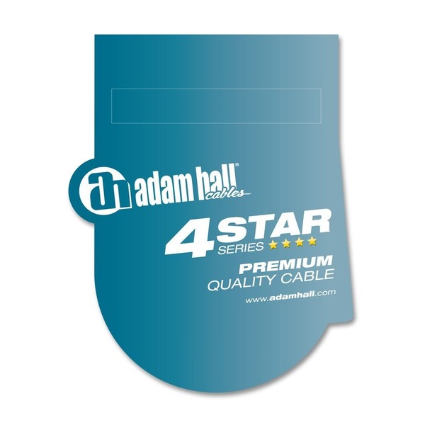 Adam Hall 4 STAR IP65 Rated 5-Pole XLR (M) to 3-Pole XLR (F) Adapter DMX Cable, 20cm