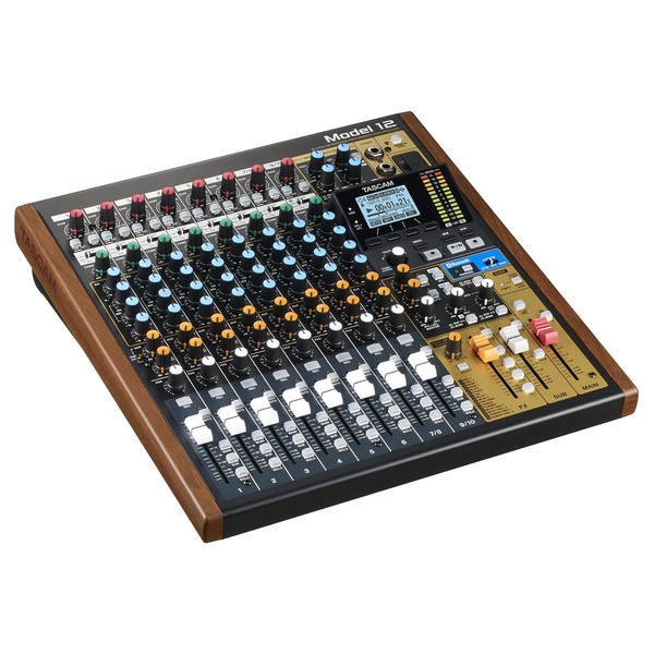 Tascam Model 12 Analog Mixer with Digital Recorder