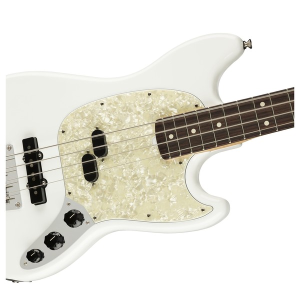 Fender American Performer Mustang Bass, Arctic White