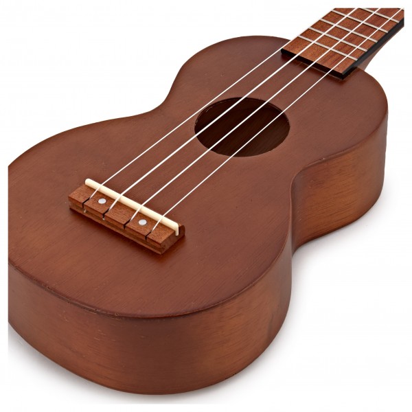 Mahalo Kahiko Ukulele, Transparent Brown