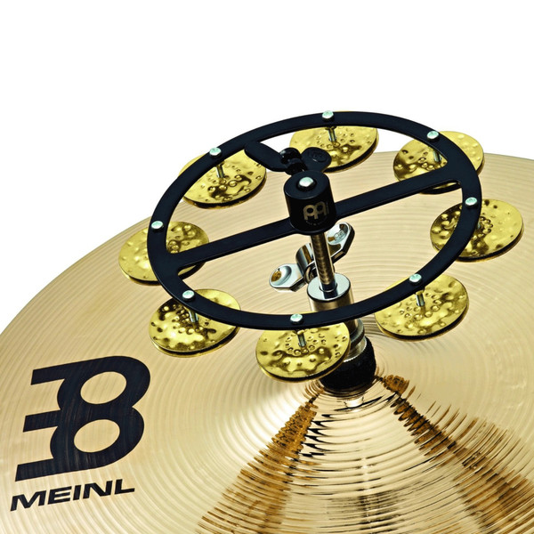 Meinl Headliner Series Hi-Hat Tambourine, 1 Row Brass Jingles
