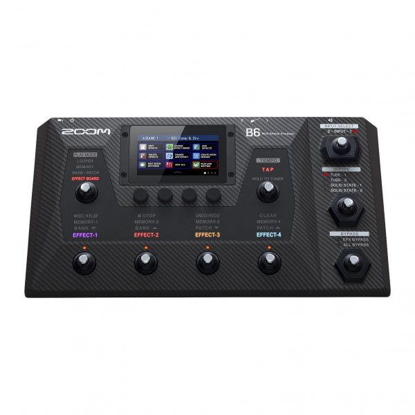 Zoom B6 Multi Effects Bass Processor