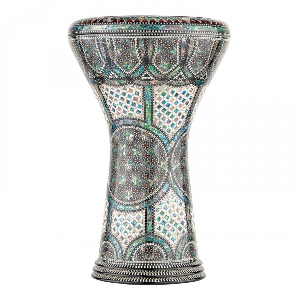 Meinl 8 3/4" Artisan Edition Doumbek, White Pearl, Mosaic Palace