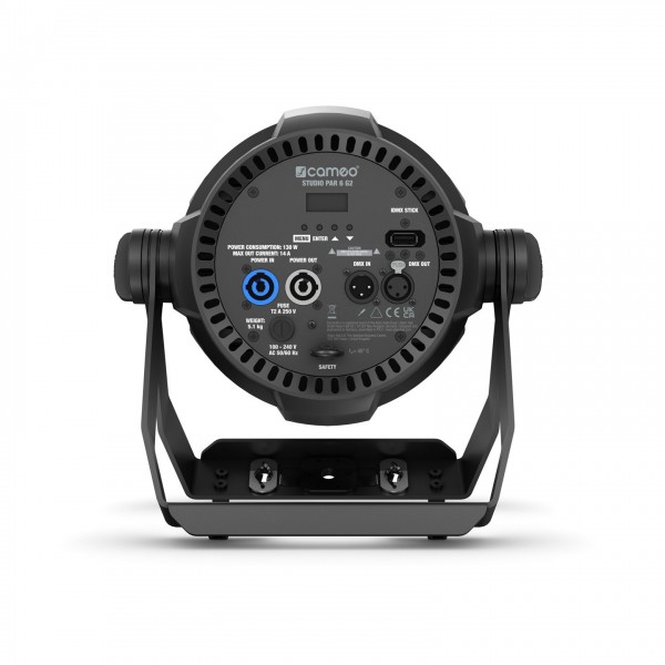 Cameo Studio Par 6 G2 LED Par Spotlight