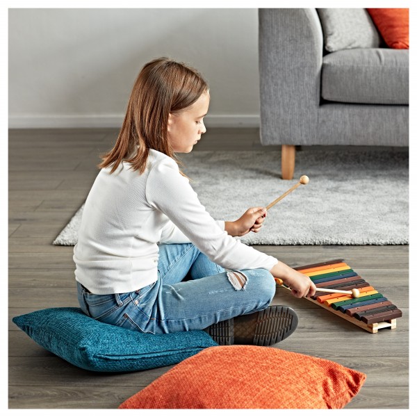 15 Key Colourful Xylophone, with Mallets by Gear4music