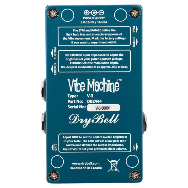 DryBell Vibe Machine V-3 Pedal
