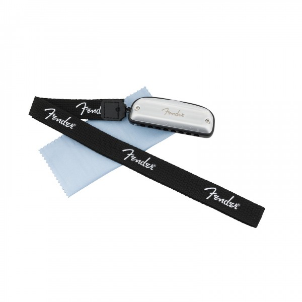 Fender Blues Junior Diatonic 8-hole Harmonica, Key of G