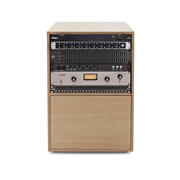 Studio Rack Cabinet by Gear4music, Wood