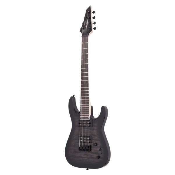 Jackson JS Series Dinky JS22Q-7 DKA HT, Transparent Black Burst