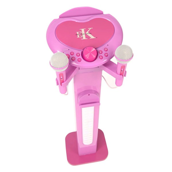 Easy Karaoke Bluetooth Kids Karaoke Machine, Pink - Nearly New