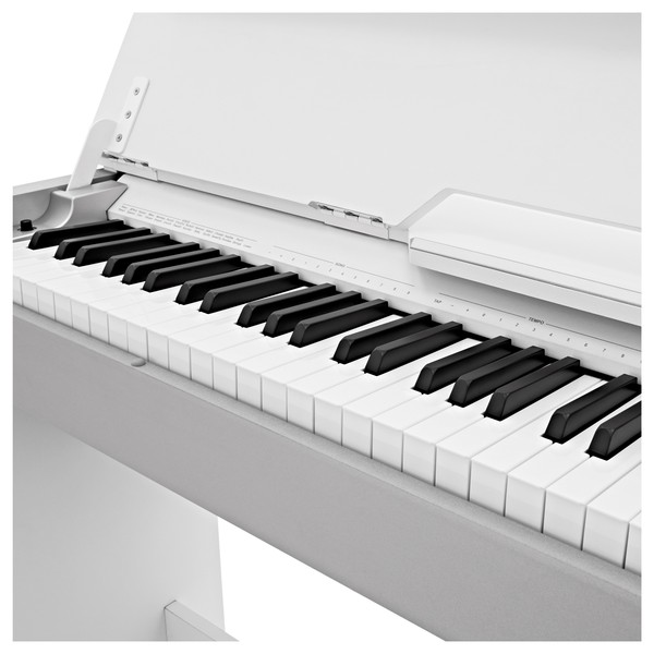 DP-7 Compact Digital Piano by Gear4music, White & Grey