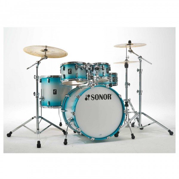 Sonor AQ2 22" 5pc Shell Pack, Aqua Silver Burst