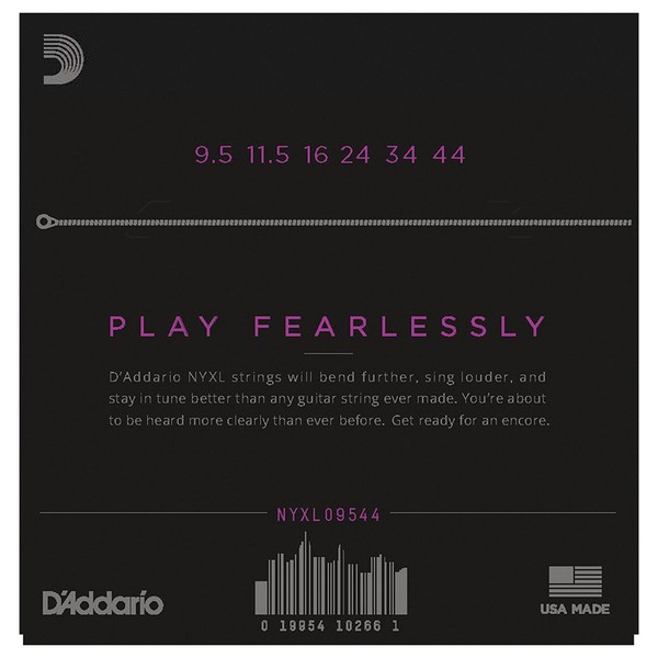 D'Addario NYXL09544 Nickel Wound, Super Light Plus, 9.5-44