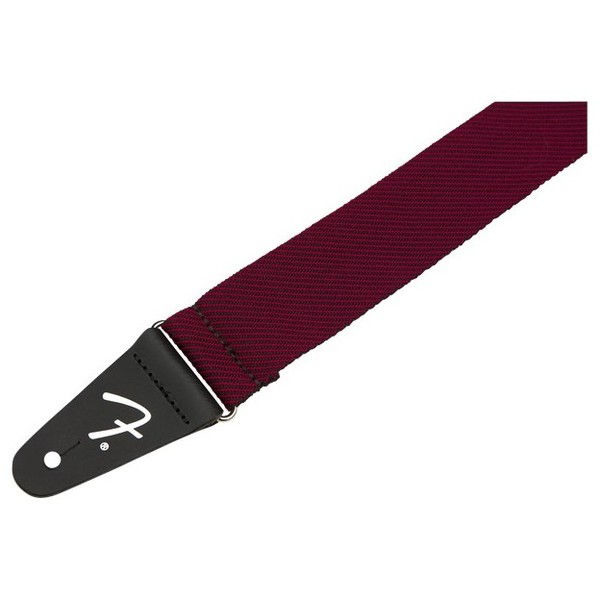 Fender 2" Modern Tweed Strap, Black & Red