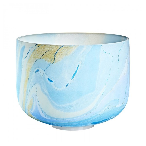 Meinl Sonic Energy 10" Marble Singing Bowl & Brown Bag Set, G4 Throat Chakra