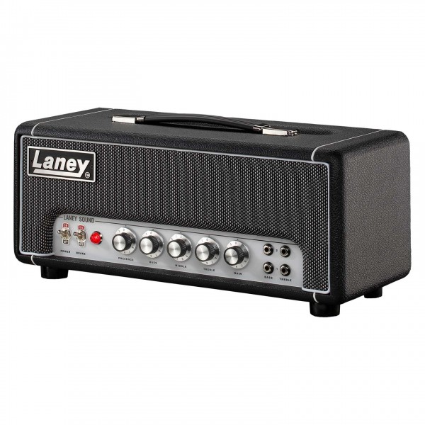 Laney Black Country Customs LA-STUDIO Tube Head w/ Two Notes Embedded