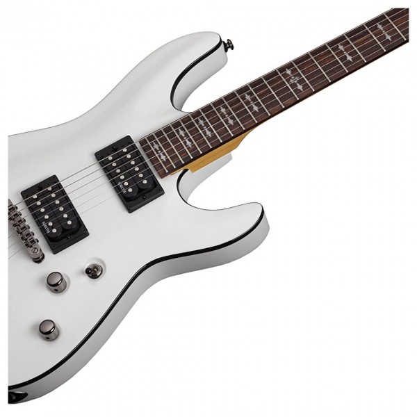 Schecter Omen-6 Electric Guitar, White