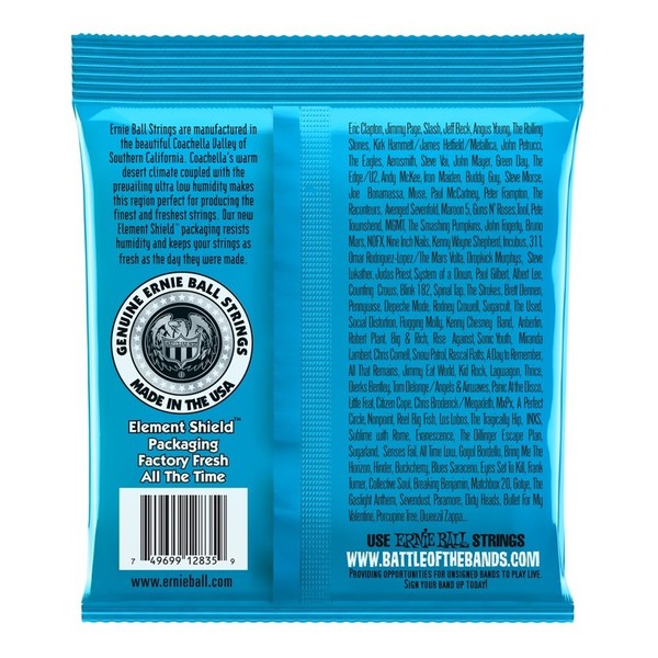 Ernie Ball Extra Slinky 2835 Nickel Bass Guitar Strings 40-95