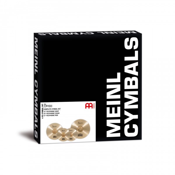 Meinl Byzance Traditional Polyphonic Complete Cymbal Set