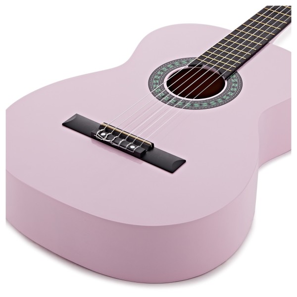 Classical Guitar, Pink, by Gear4music