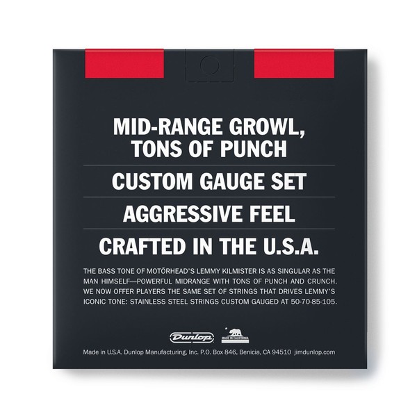 Dunlop Lemmy Signature Bass Strings