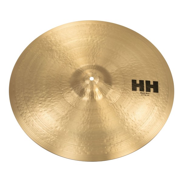 Sabian HH 22" Rock Ride Cymbal, Natural Finish