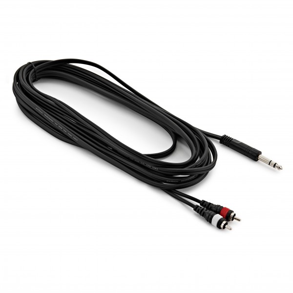 Essentials Stereo Jack to RCA Phono Cable, 6m