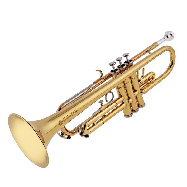Jupiter JTR500 Trumpet, Clear Lacquer