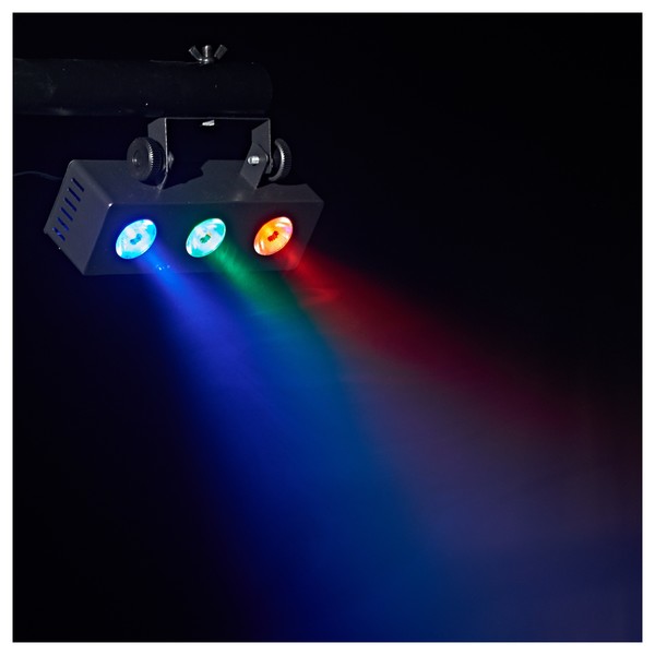 Stellar 9W Party Bank LED Light by Gear4music