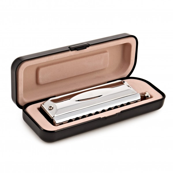 Chromatic Harmonica by Gear4music