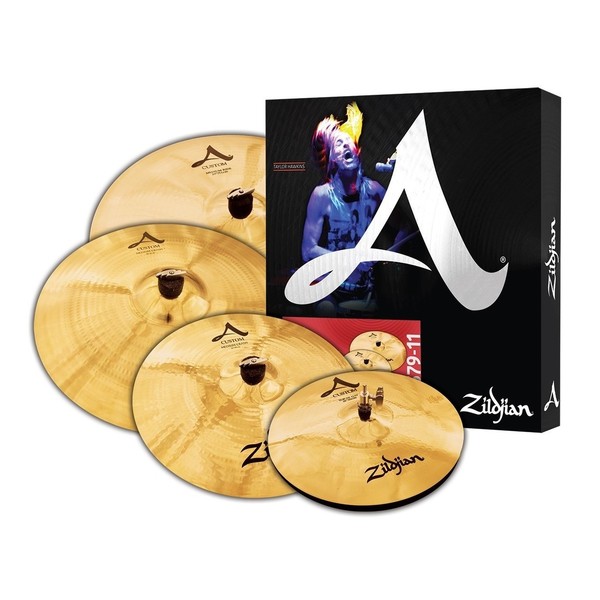 Zildjian A Custom Cymbal Box Set with Stands