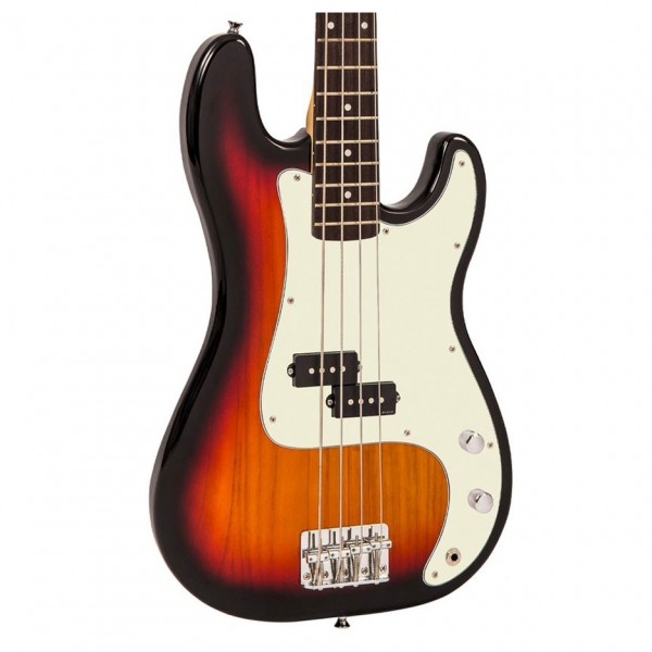 Vintage V40 Coaster Series Bass, 3 Tone Sunburst