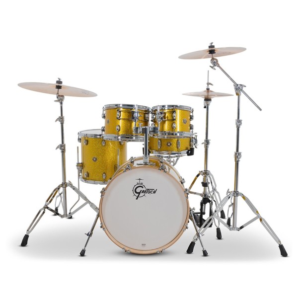 Gretsch Catalina Maple 20" Fusion 5pc Shell Pack, Lemon Sparkle