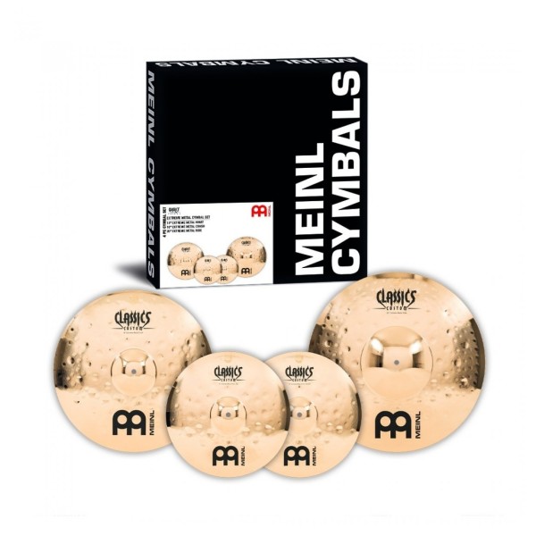 Meinl Classics Custom Extreme Metal Set & Cymbal Bag