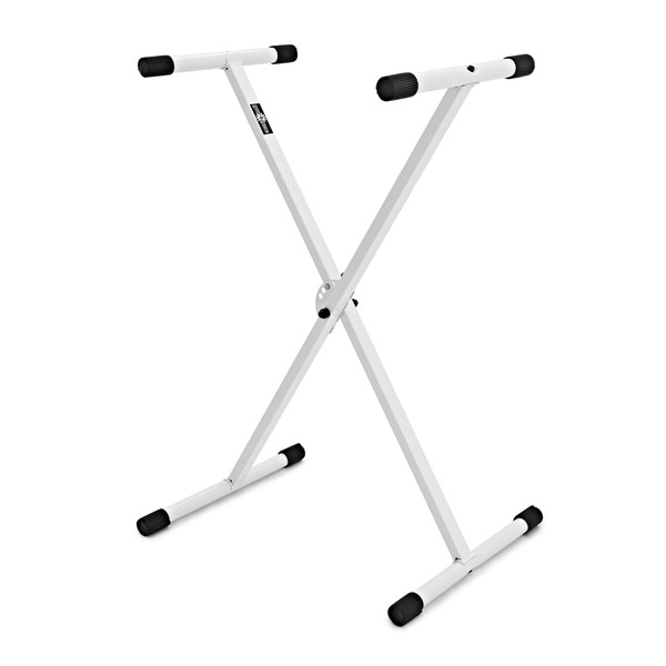 X-Frame Keyboard Stand, White by Gear4music