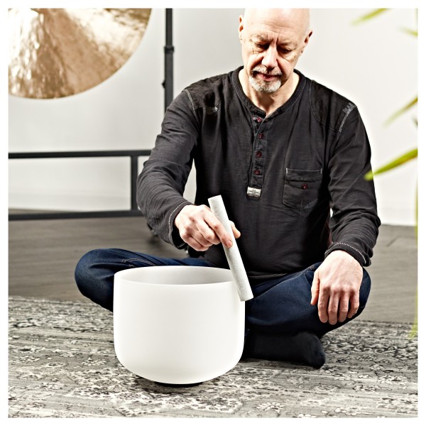 Gear4music Life 11" Crystal Singing Bowl, 432Hz, Note D