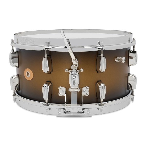 Slingerland Radio King Limited Edition 14" x 7" Snare Drum, Black and Gold Lacquer