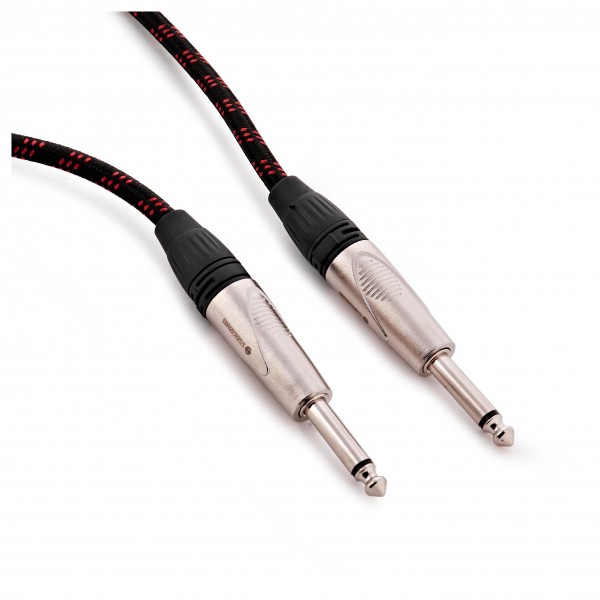 Guitar Lead Straight 10m Cloth by Studiospares