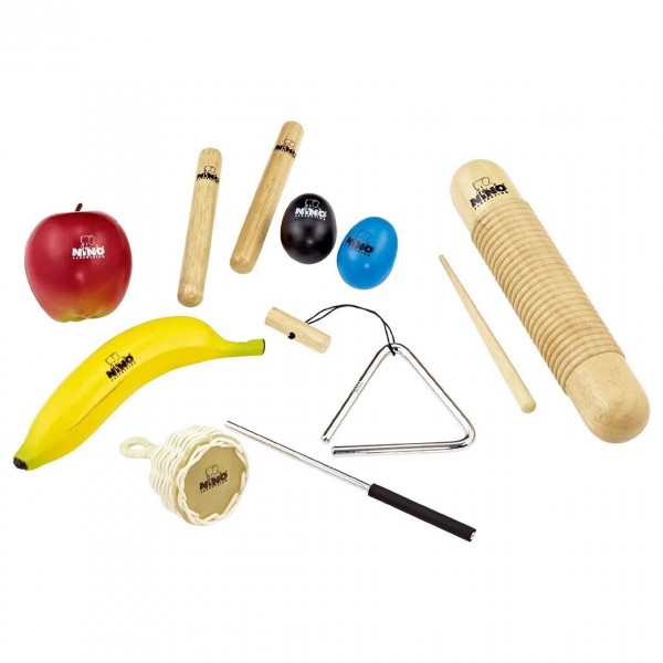 Nino by Meinl Percussion Assortment, 8 pcs w/ Bag