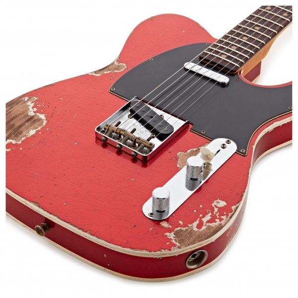 Fender Custom Shop '60 Telecaster Custom Heavy Relic, Aged Red #CZ578317
