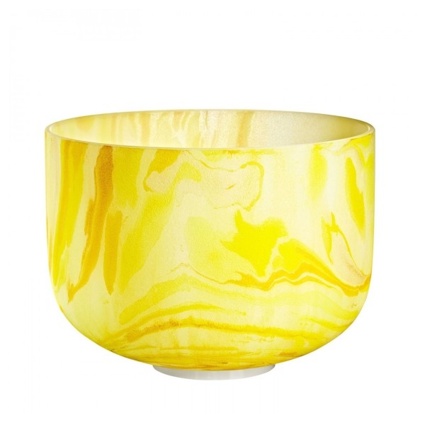 Meinl Sonic Energy 10" Marble Singing Bowl & Brown Bag Set, E4 Solarplexus Chakra