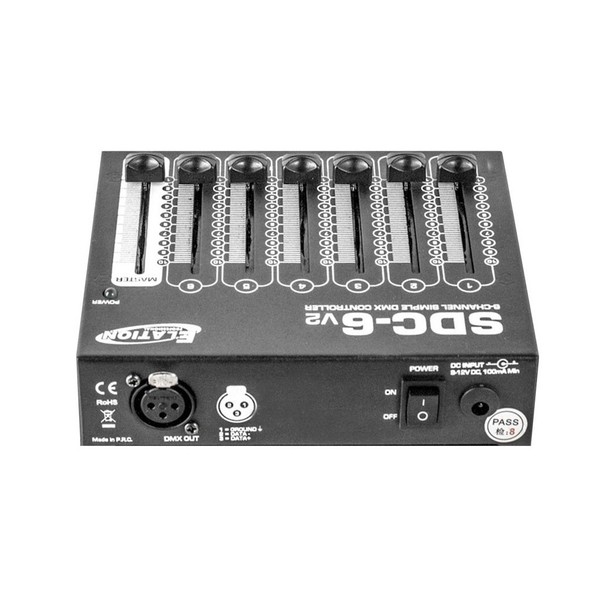 ADJ SDC-6 Faderdesk V2 Black DMX Controller