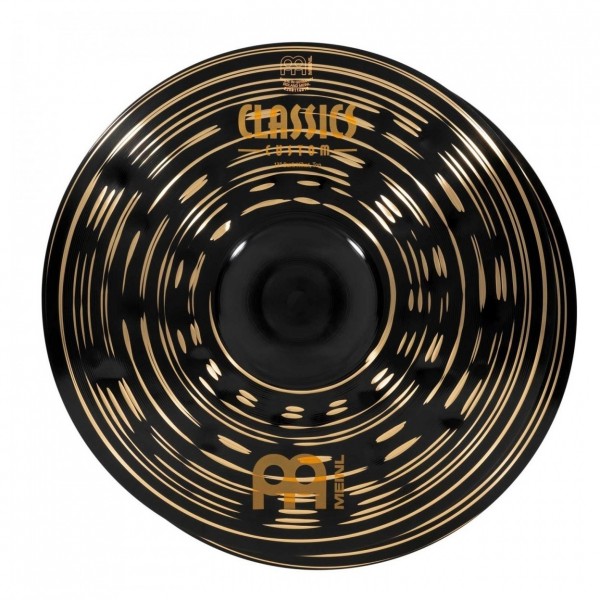 Meinl Classics Custom Dark 13" Hi-Hats & Hi-Hat Stand, Black