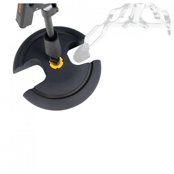 Hercules MS120BPRO Low Profile Microphone Stand with Telescopic Boom Arm