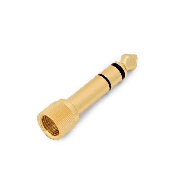 Headphone Jack Screw Adaptor Gold by Gear4music