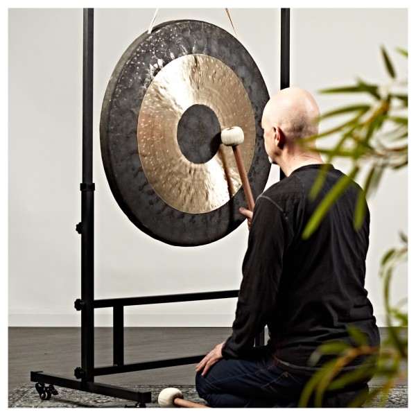 Gear4music Life 32 Inch Chao Gong with Carry Bag & Adjustable Stand