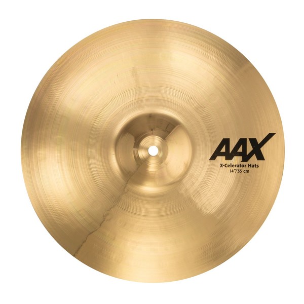 Sabian AAX 14" X-Celerator Hi-Hat Cymbals, Brilliant Finish