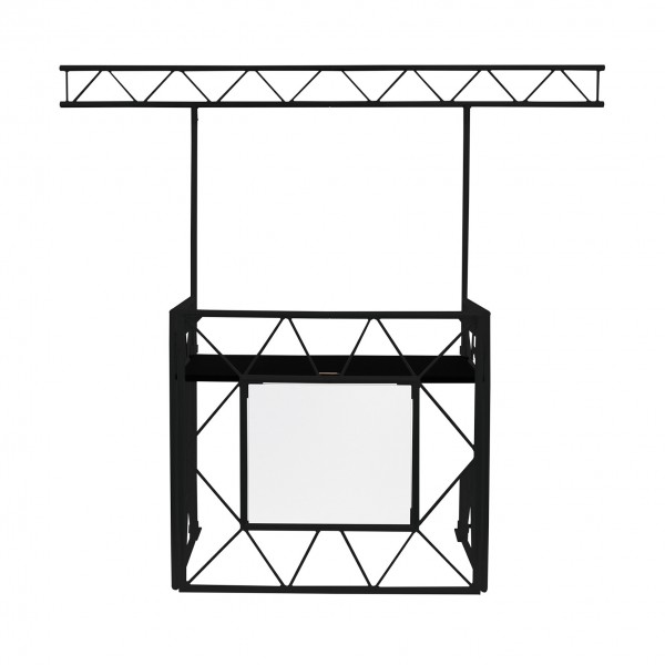 Equinox Truss Booth Overhead Kit (Matt Black) - Nearly New